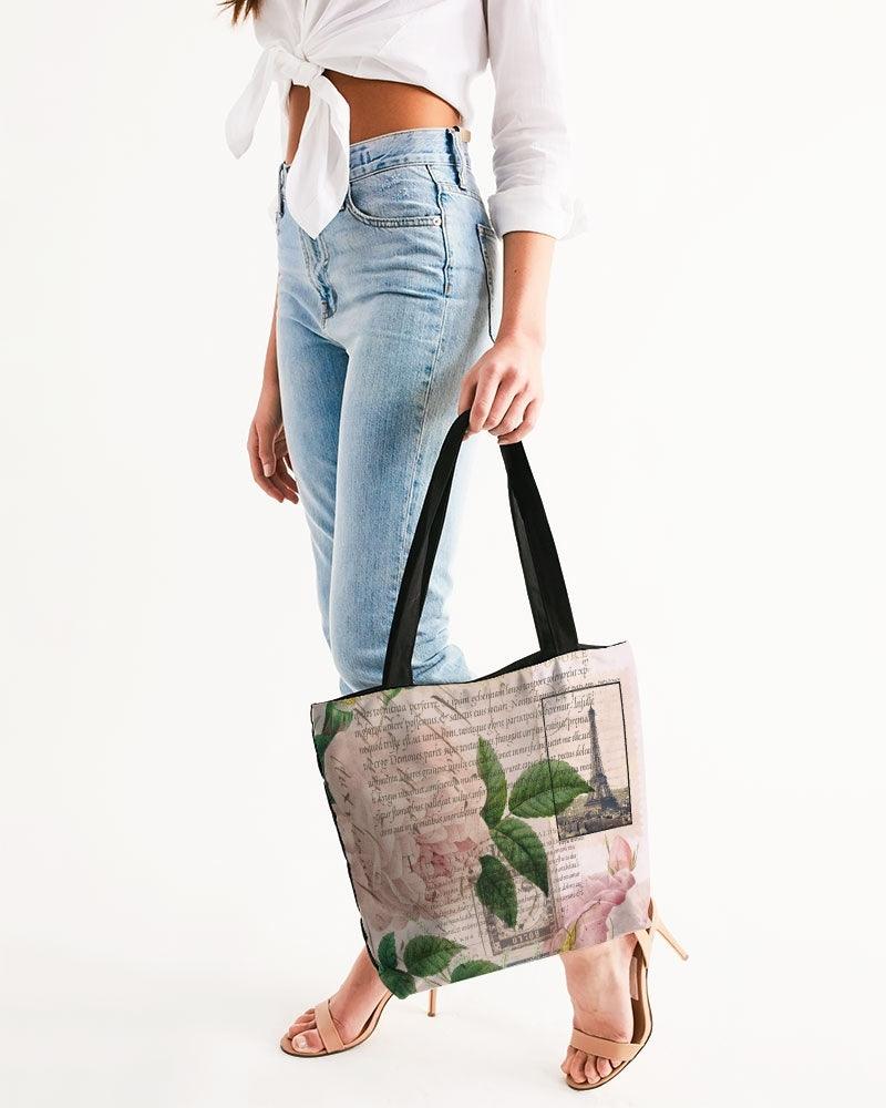 Canvas Zip Tote-French Rose - Elementologie