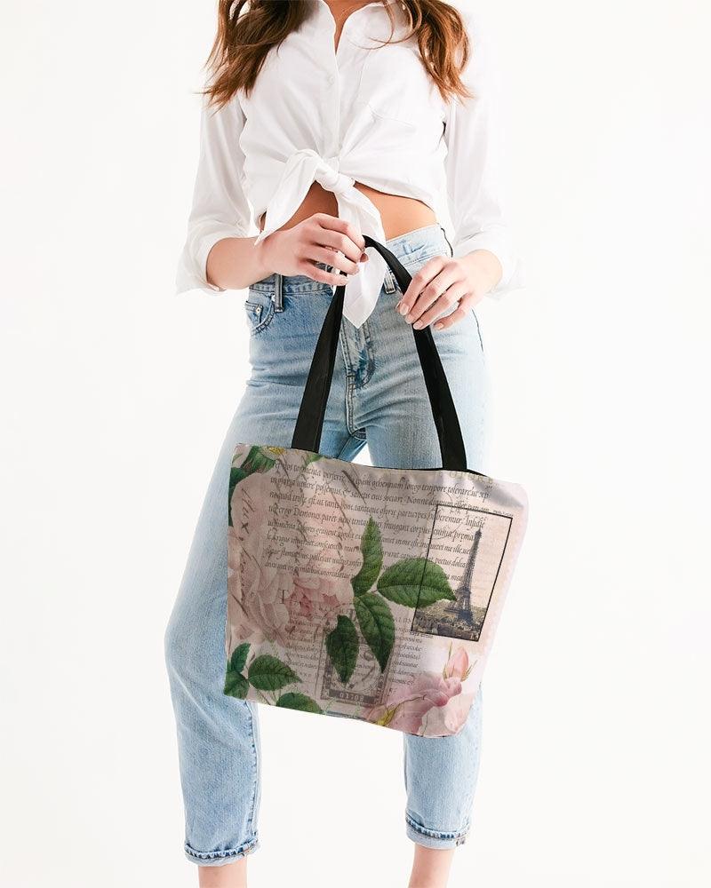 Canvas Zip Tote-French Rose - Elementologie