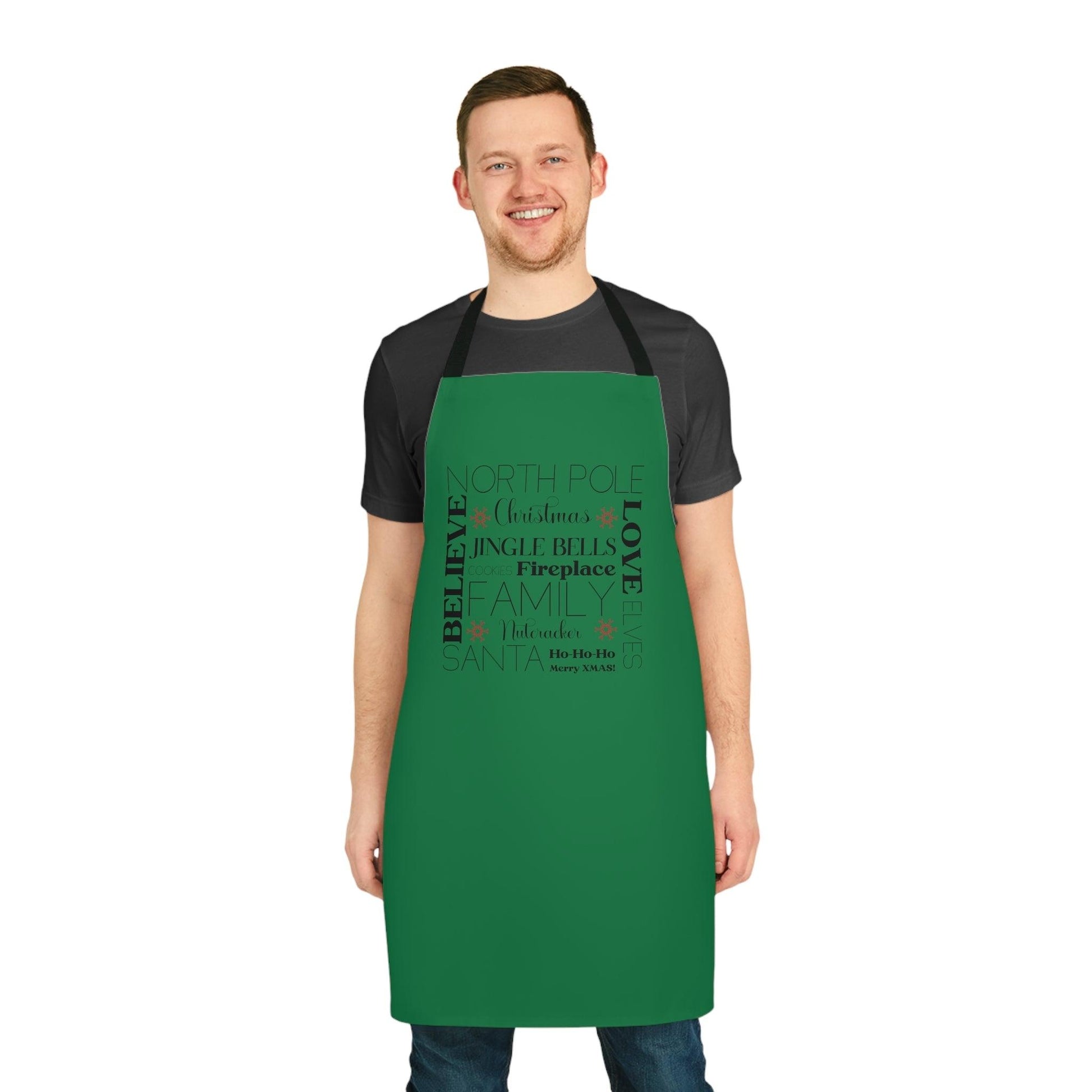 Apron-Holiday Word Art - Elementologie