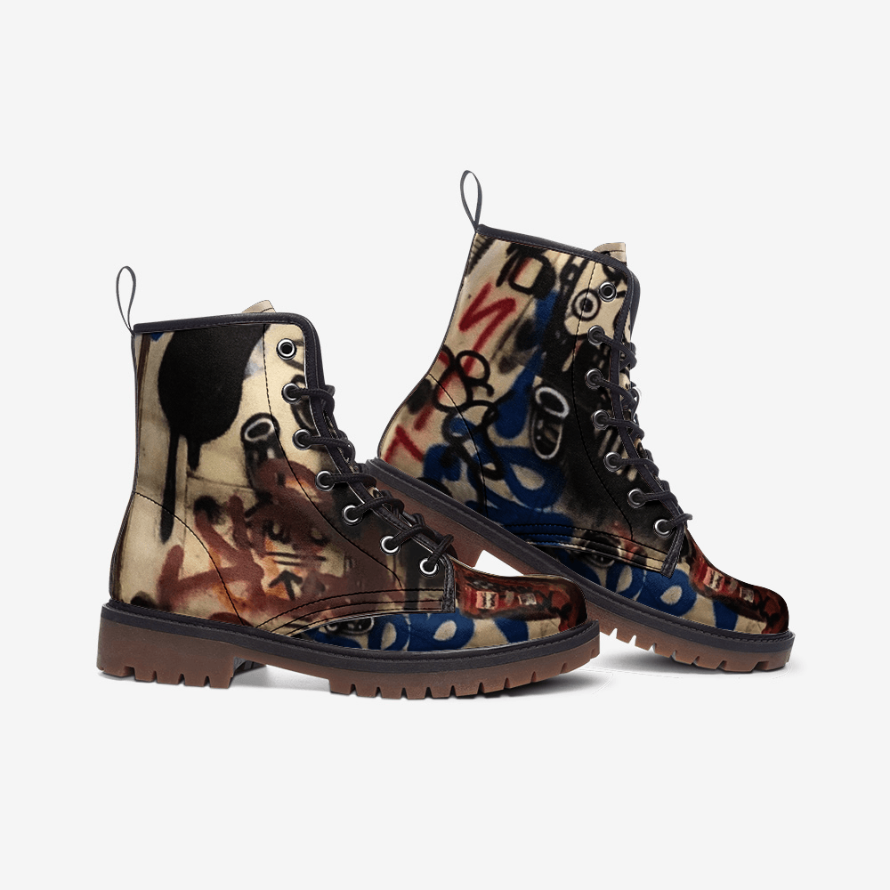 Unisex Boots-Graffiti - Elementologie