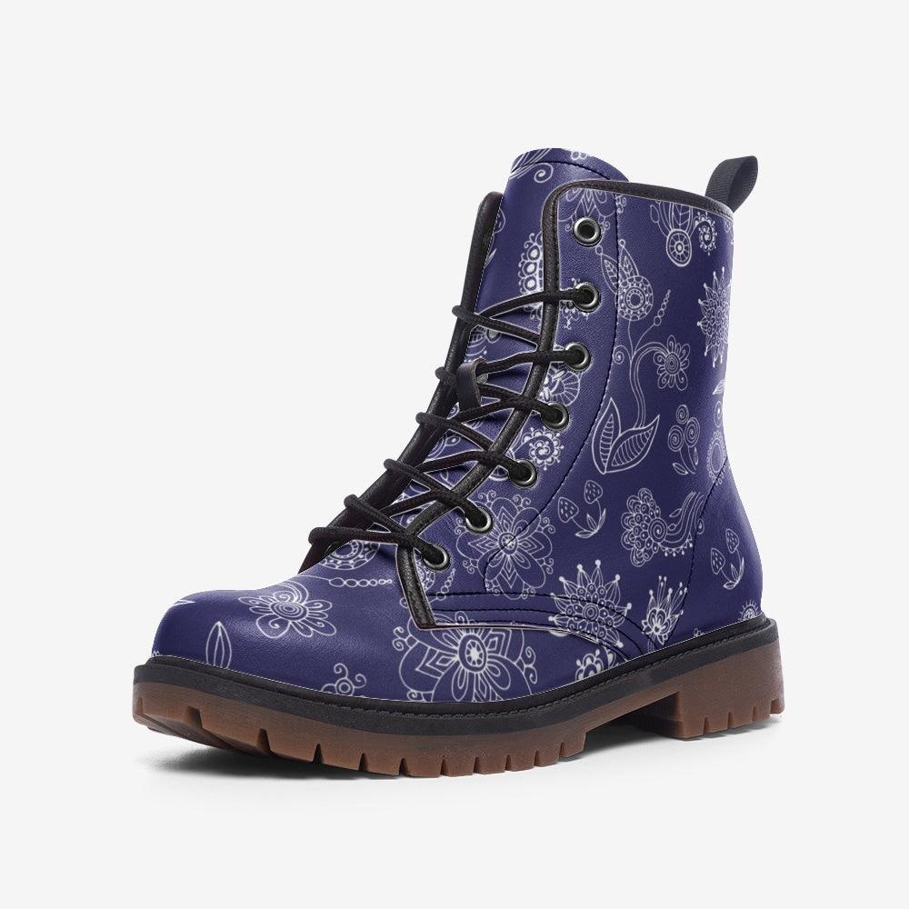 Unisex Boots-Purple Fields - Elementologie