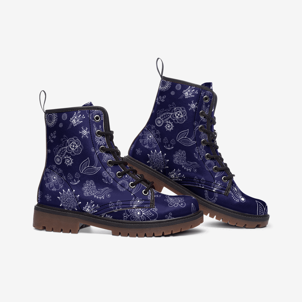 Unisex Boots-Purple Fields - Elementologie