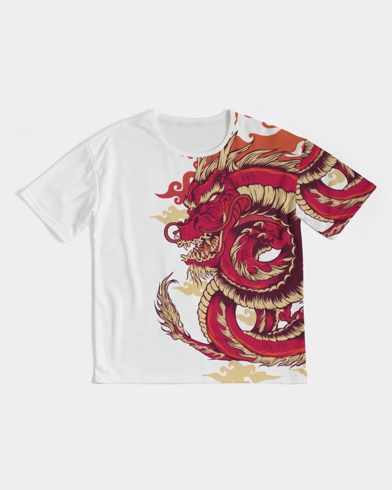 Men's Premium Heavyweight Tee-Red Dragon - Elementologie