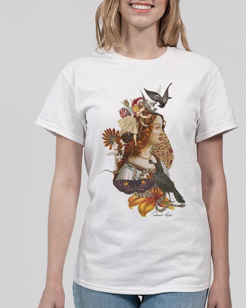 Women's Ultra T-Shirt- Botticelli Collage - Elementologie