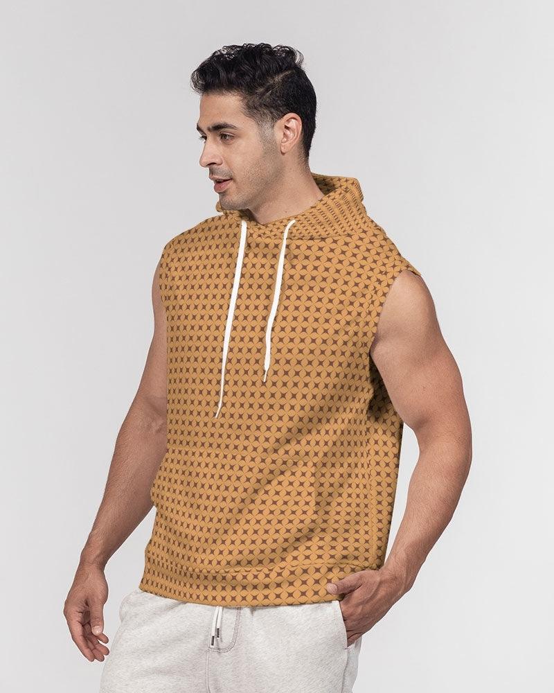 Men's Premium Heavyweight Sleeveless Hoodie-Retro-No,87 - Elementologie