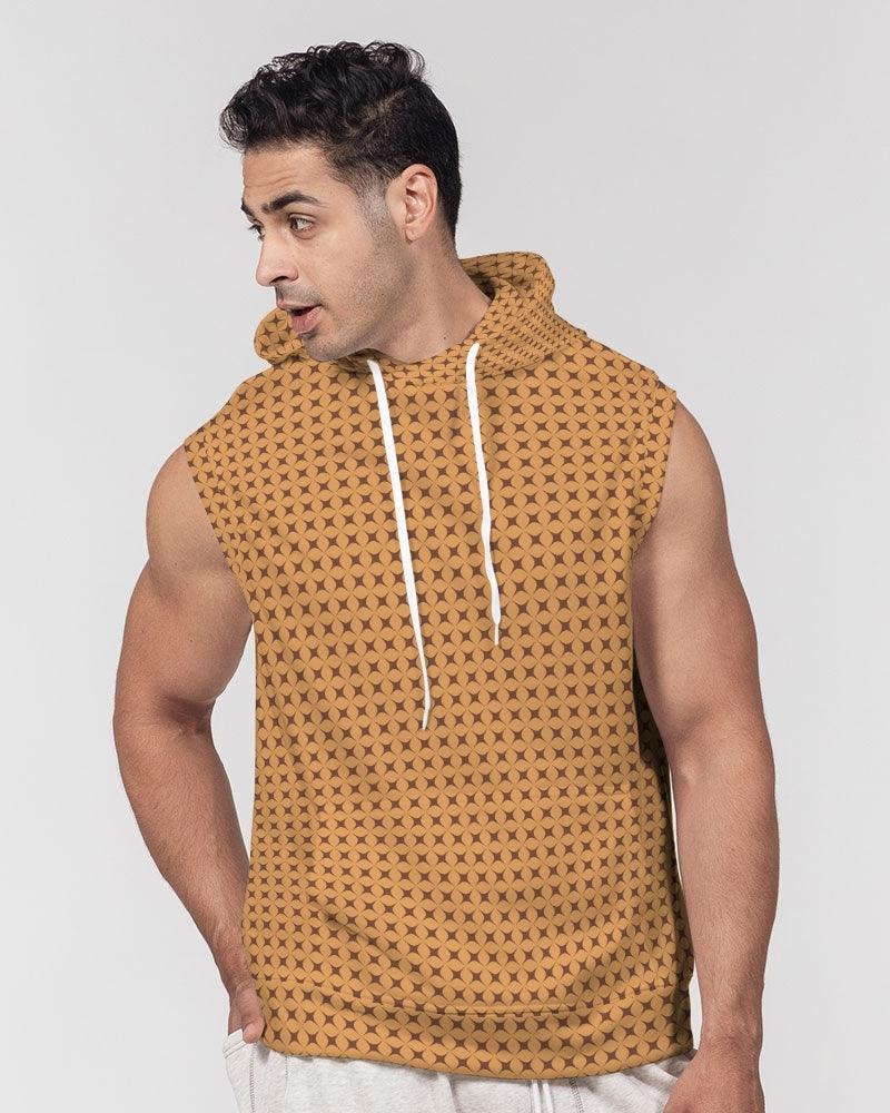 Men's Premium Heavyweight Sleeveless Hoodie-Retro-No,87 - Elementologie