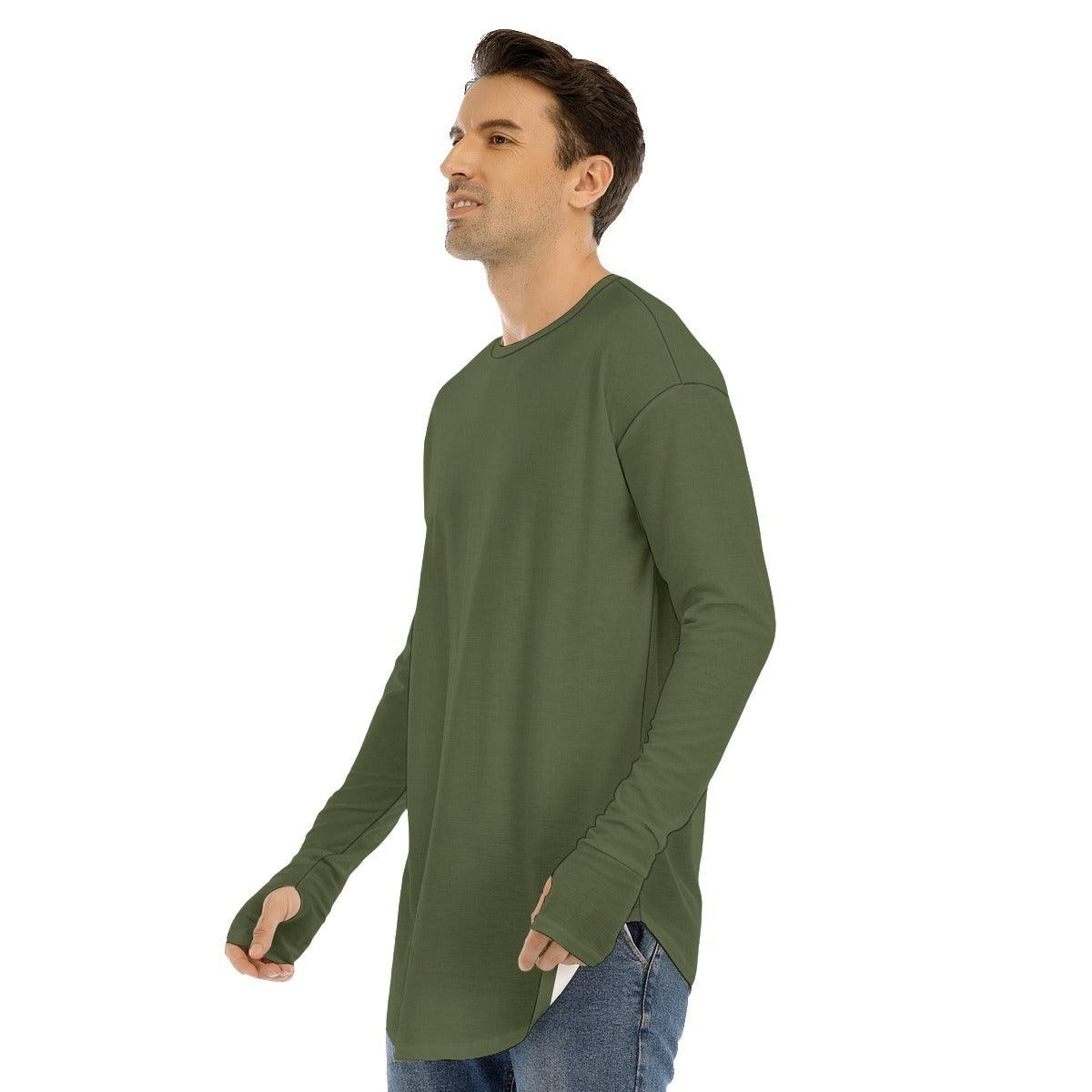 Men's Fingerless Long Sleeve T-shirt - Elementologie