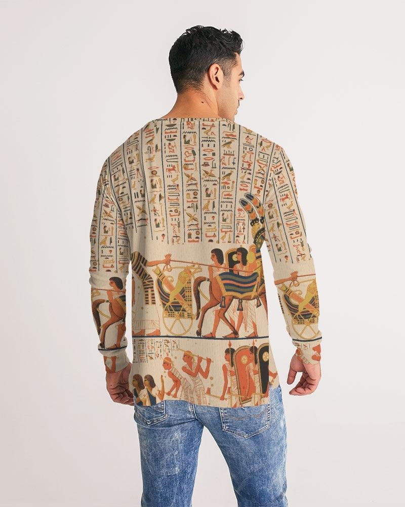 Men's Long Sleeve Tee-Egyptian No.02 - Elementologie