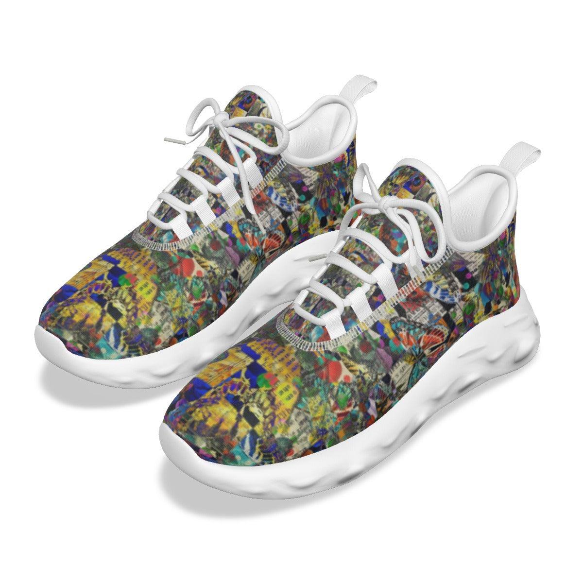 Women's Light Sports Shoes-Abstract No.16 - Elementologie