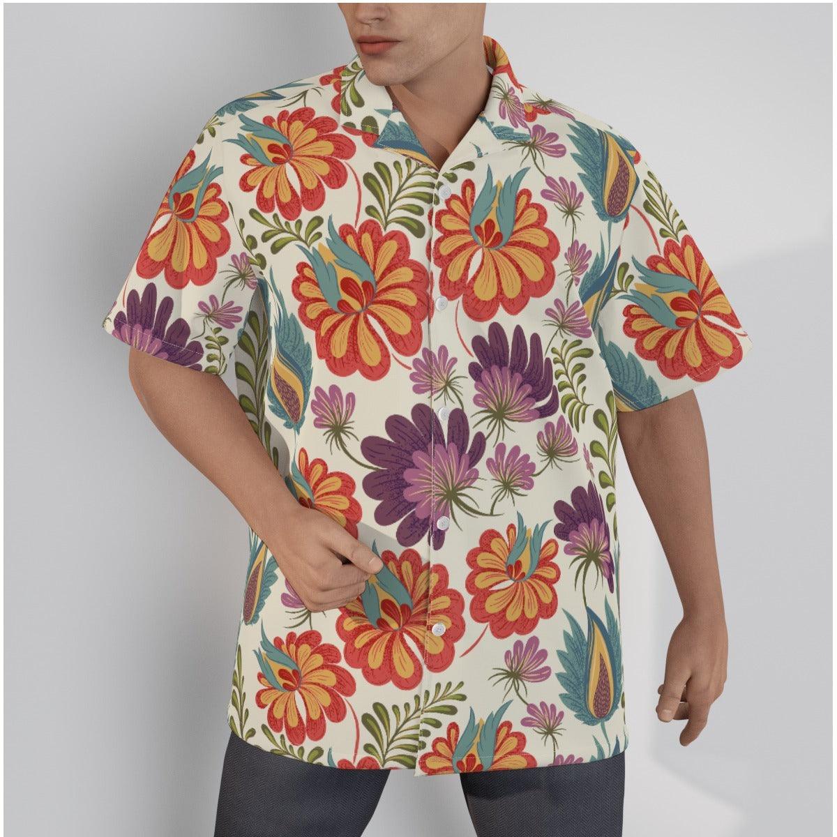 Men's Hawaiian Shirt- Calypso - Elementologie