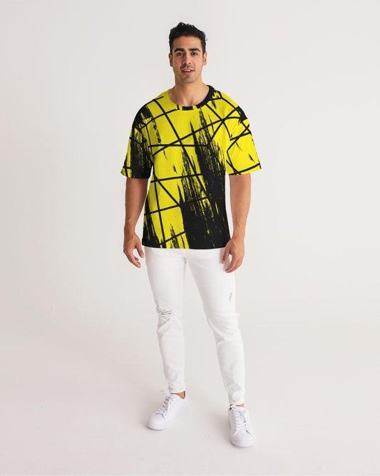 Men's Premium Heavyweight Tee-Caution - Elementologie