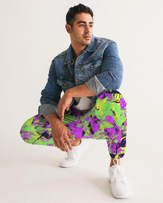 Men's Track Pants-Vivid No.01 - Elementologie