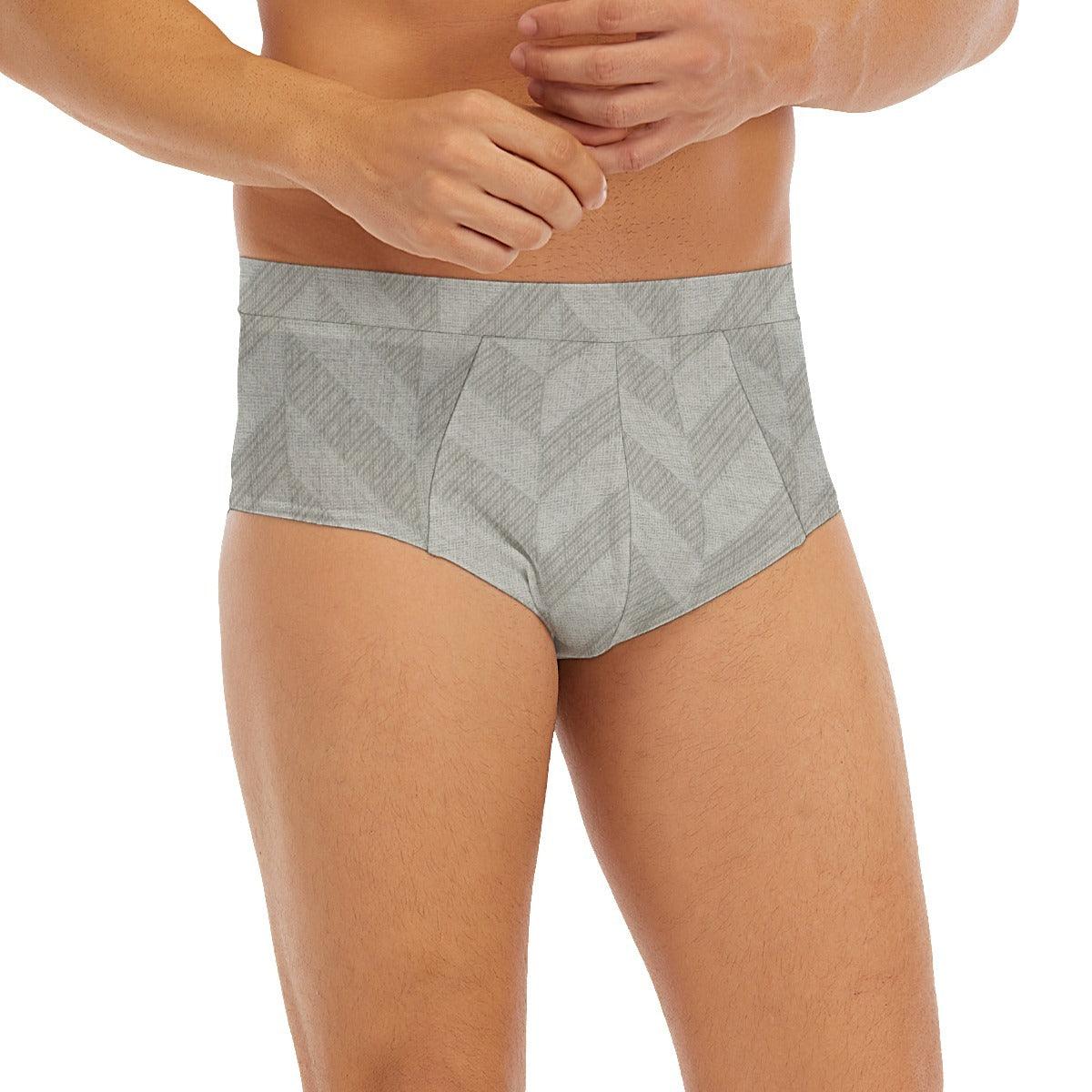 Men's Low-rise Underwear-Herringbone - Elementologie