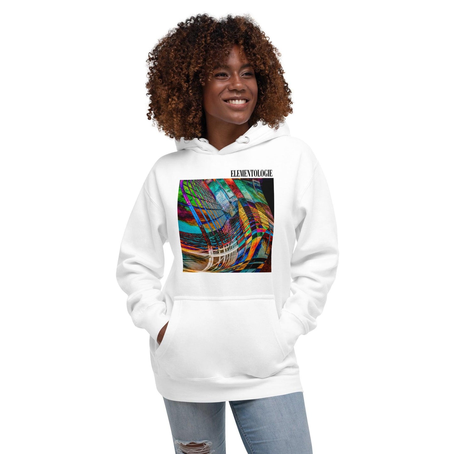 Unisex Hoodie-Abstract No.194 - Premium  from Elementologie - Just $42.50! Shop now at Elementologie