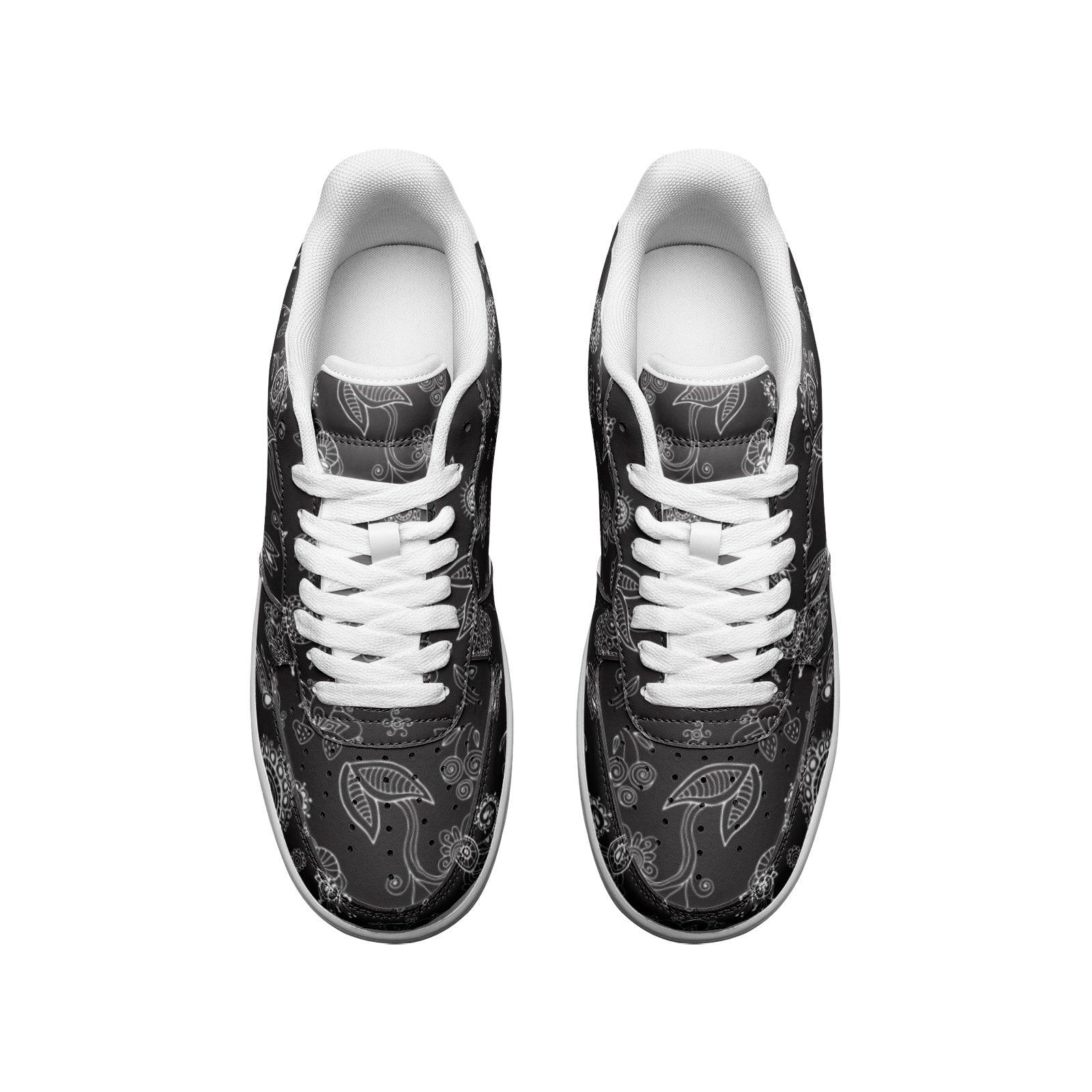 Unisex Low Top Leather Sneakers - Premium  from Elementologie - Just $79! Shop now at Elementologie