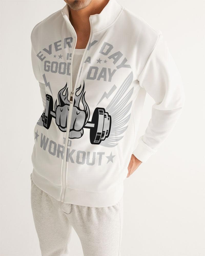 Men's Track Jacket-Everyday is a good day to work out - Elementologie