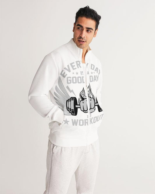 Men's Track Jacket-Everyday is a good day to work out - Premium  from Elementologie - Just $68.99! Shop now at Elementologie