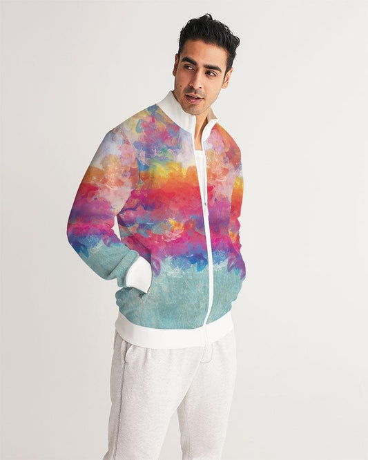 Men's Track Jacket-Dream Clouds - Premium  from Elementologie - Just $68.99! Shop now at Elementologie