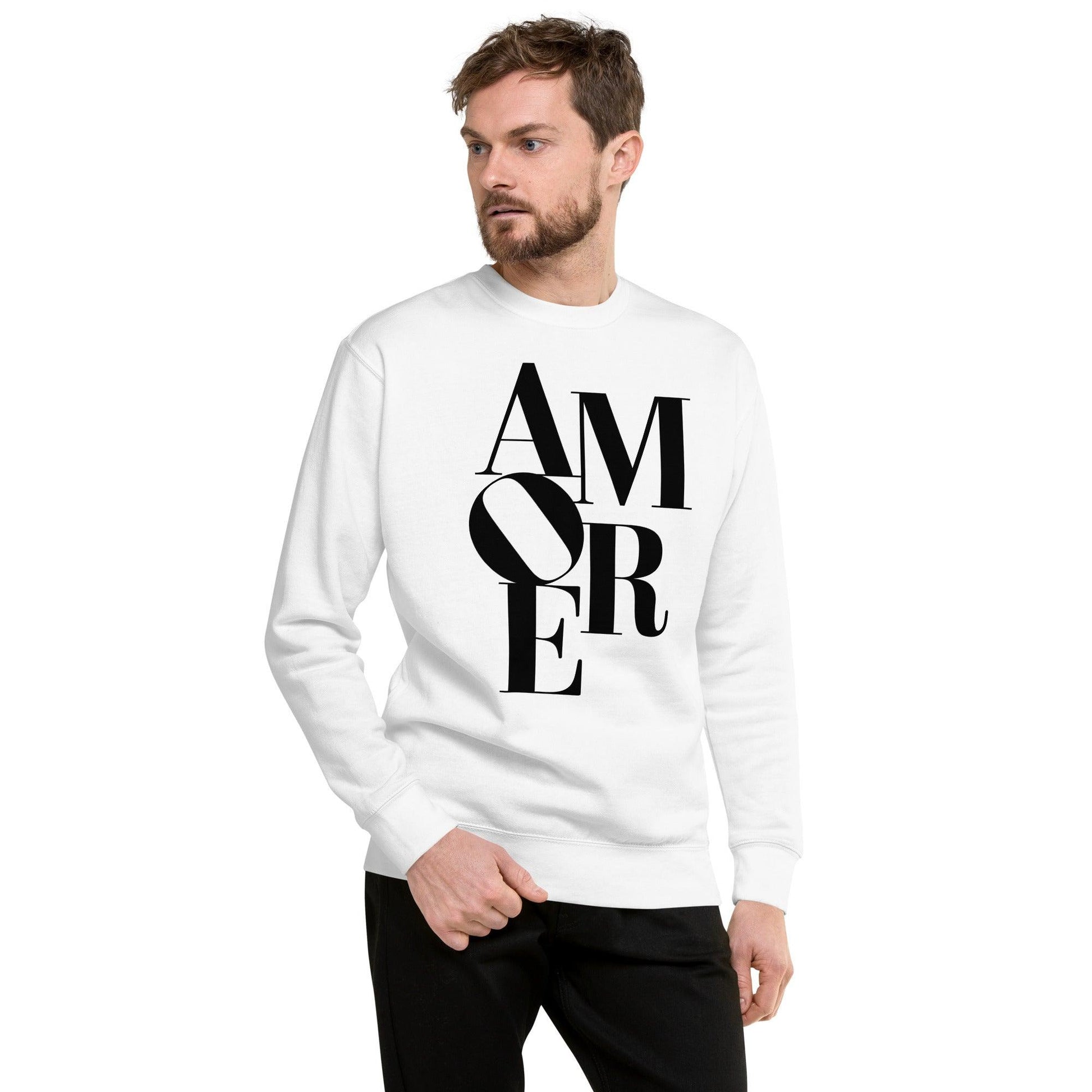 Unisex Premium Sweatshirt-Amore - Premium  from Elementologie - Just $39.50! Shop now at Elementologie