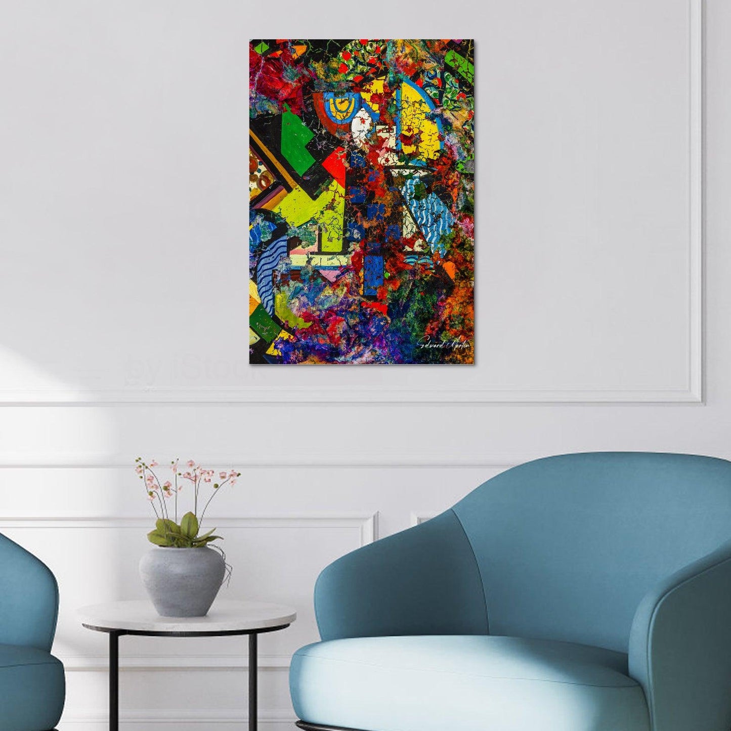 Canvas Print - Abstract No.05 - Premium  from Elementologie - Just $22.99! Shop now at Elementologie