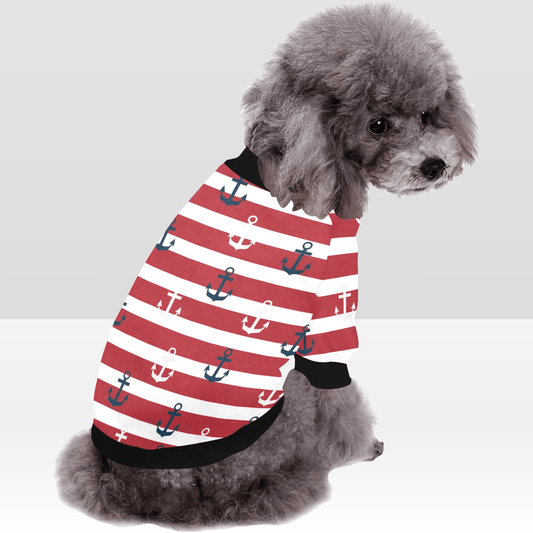 Dog Round Neck Fuzzy Shirt-Hey Sailor - Premium  from Elementologie - Just $29.99! Shop now at Elementologie
