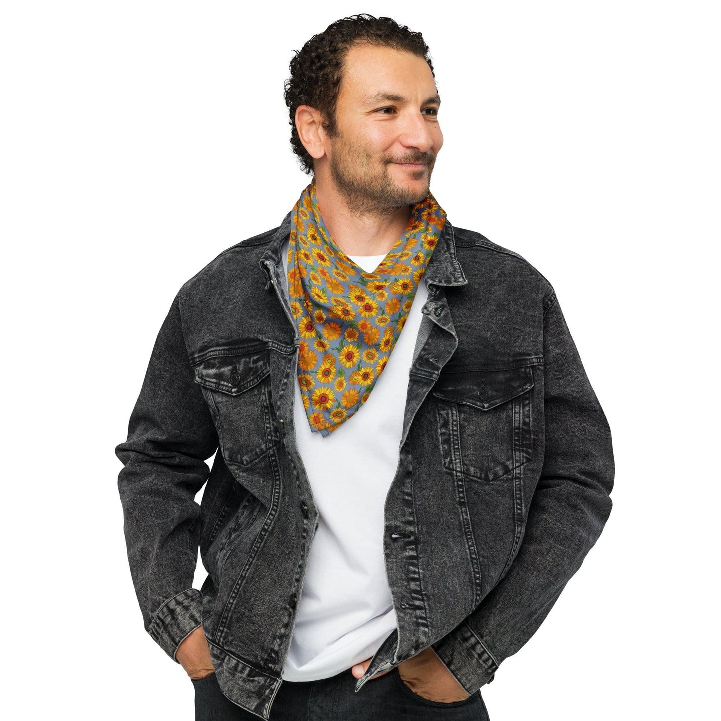 All-over print bandana - Premium  from Elementologie - Just $17.50! Shop now at Elementologie