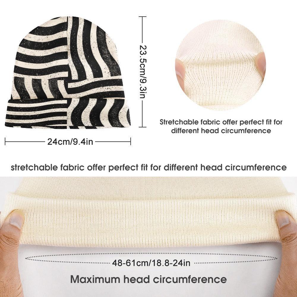 Knit Hat-Pathways - Premium  from Elementologie - Just $22.99! Shop now at Elementologie