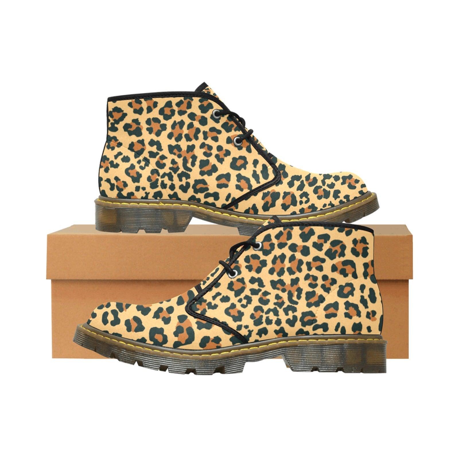 Men's Nubuck Chukka Boots-Cheetah - Premium  from Elementologie - Just $69.99! Shop now at Elementologie