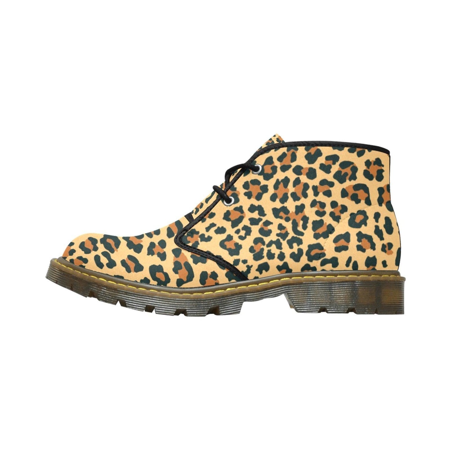 Men's Nubuck Chukka Boots-Cheetah - Premium  from Elementologie - Just $69.99! Shop now at Elementologie