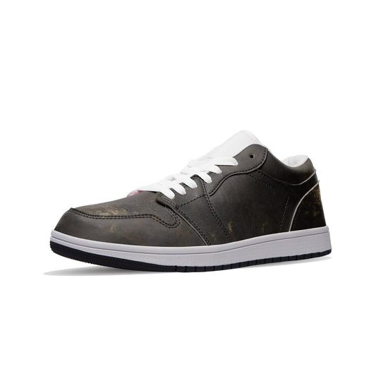 Unisex Low Top Leather Sneakers - Premium  from Elementologie - Just $109! Shop now at Elementologie