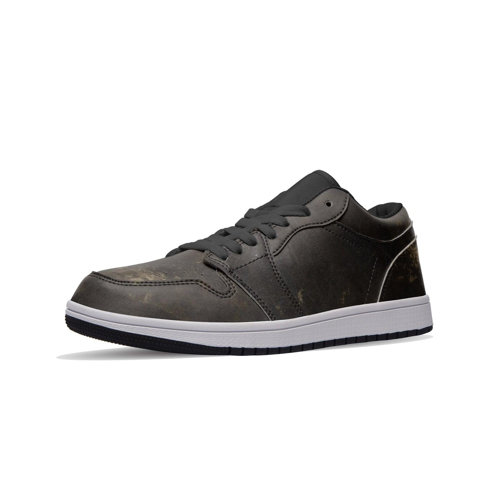 Unisex Low Top Leather Sneakers - Premium  from Elementologie - Just $109! Shop now at Elementologie