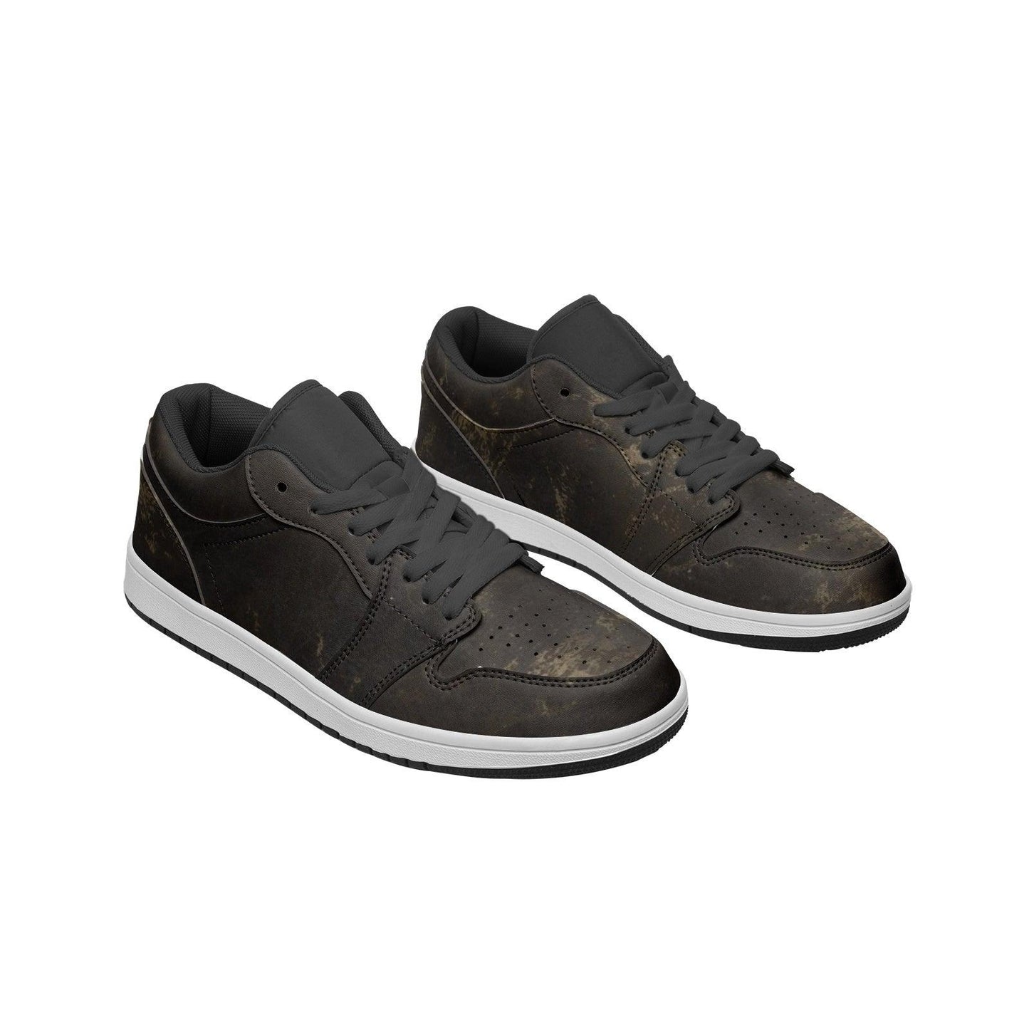 Unisex Low Top Leather Sneakers - Premium  from Elementologie - Just $109! Shop now at Elementologie