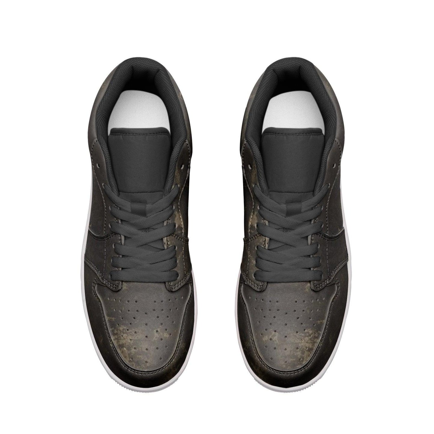 Unisex Low Top Leather Sneakers - Premium  from Elementologie - Just $109! Shop now at Elementologie