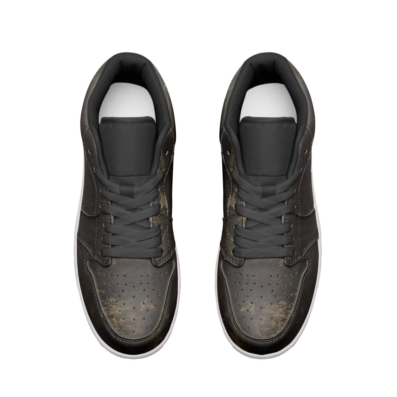 Unisex Low Top Leather Sneakers - Premium  from Elementologie - Just $109! Shop now at Elementologie