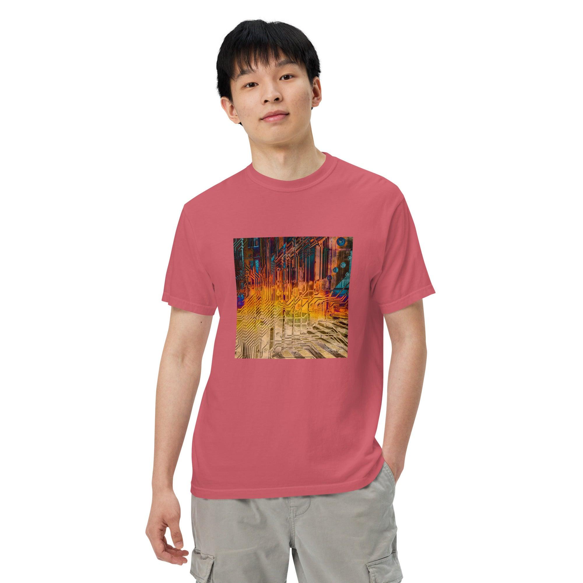 Men’s garment-dyed heavyweight t-shirt - Elementologie