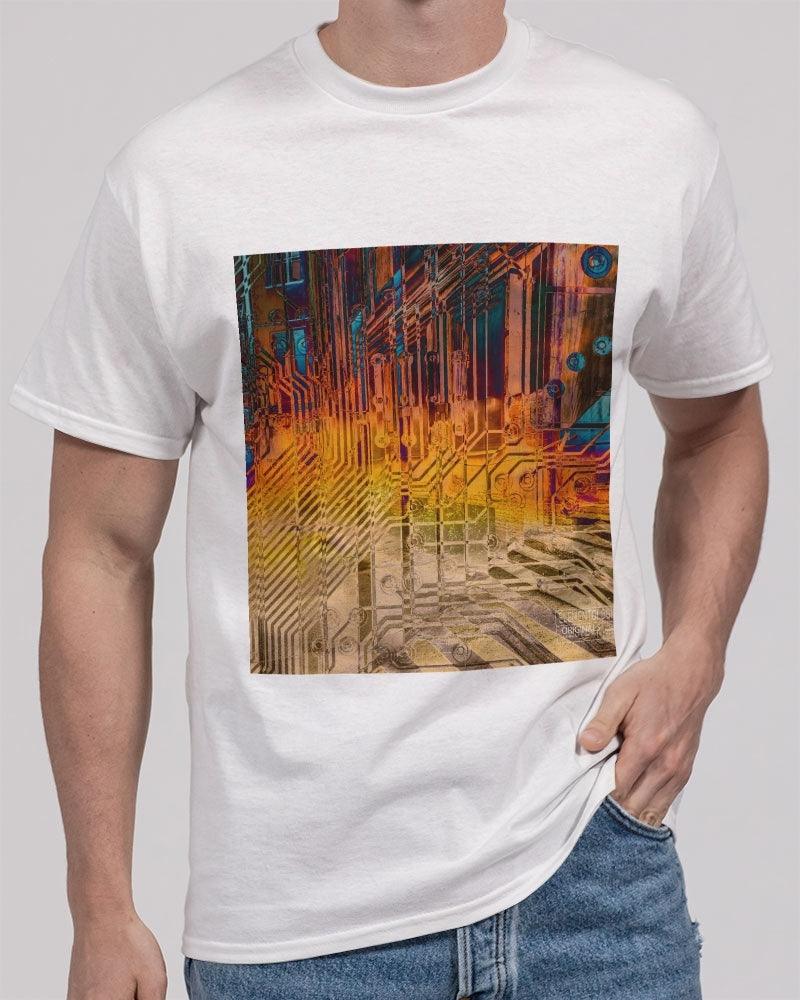 Heavy Cotton Tee-Abstract No.215 - Premium  from Elementologie - Just $27.99! Shop now at Elementologie