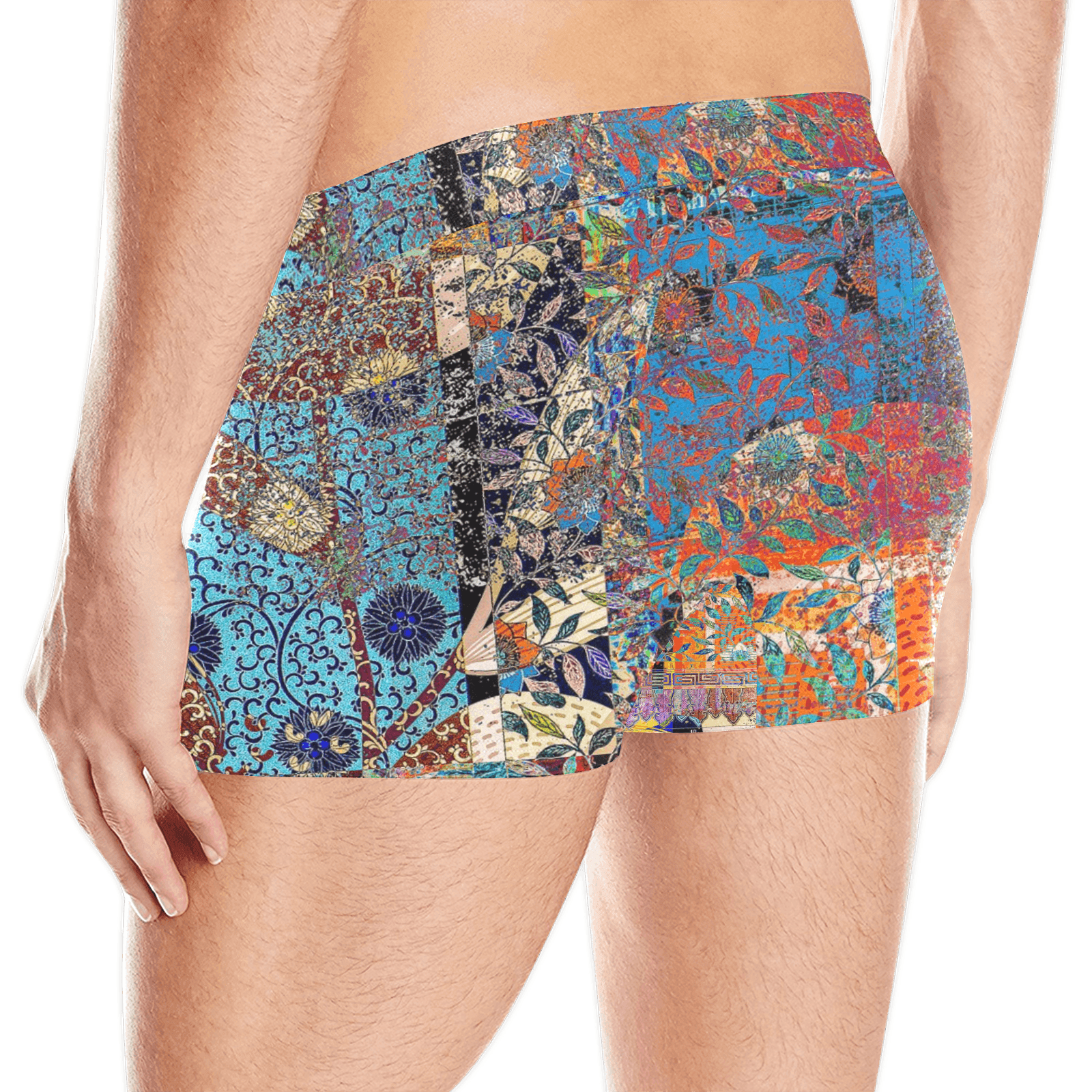 Men's Boxer Briefs -Southwest Collage - Elementologie