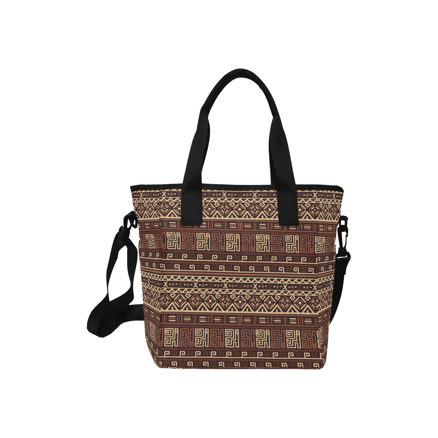 Tote Bag with Shoulder Strap-Tribal - Premium  from Elementologie - Just $34.99! Shop now at Elementologie