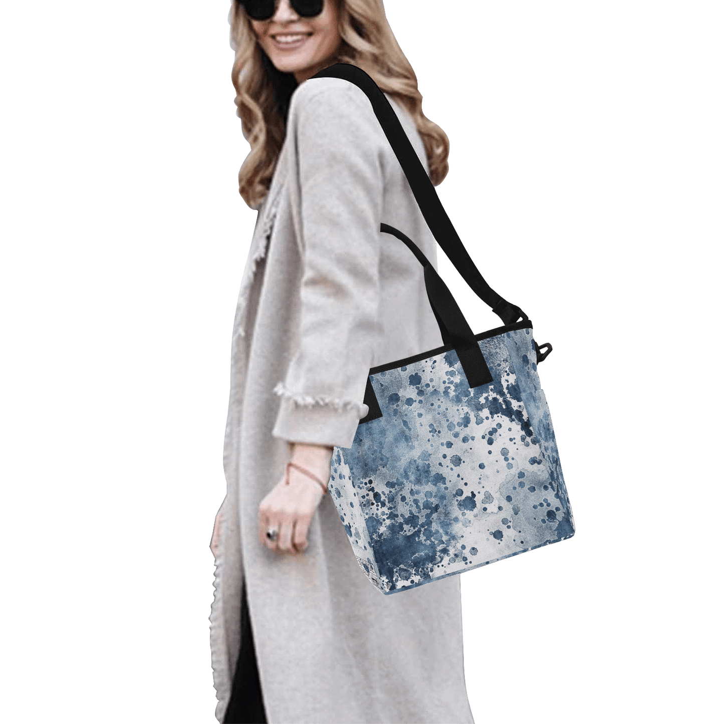 Tote Bag with Shoulder Strap-Roman - Premium  from Elementologie - Just $34.99! Shop now at Elementologie