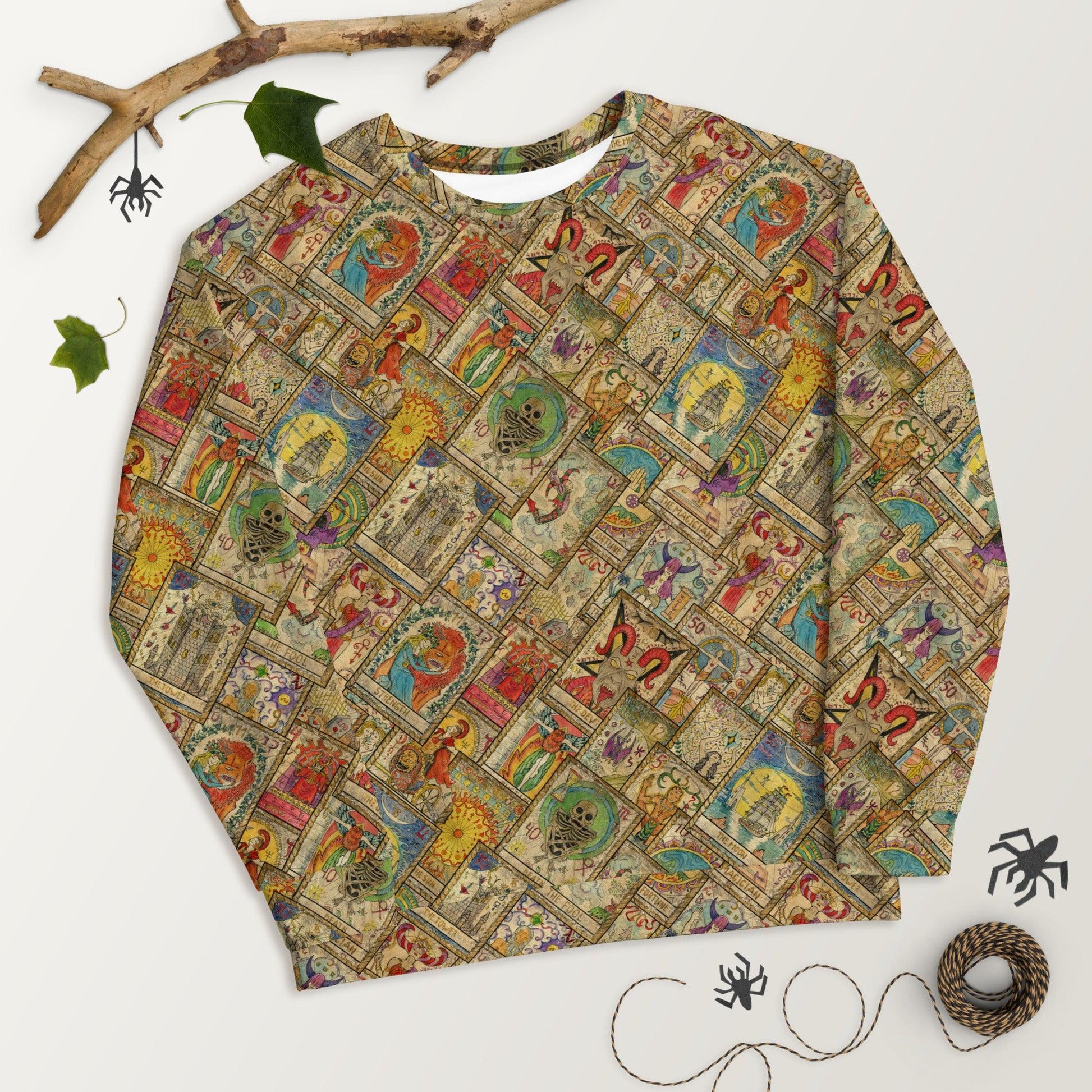 Men's Sweatshirt-Tarot - Premium  from Elementologie - Just $48.50! Shop now at Elementologie