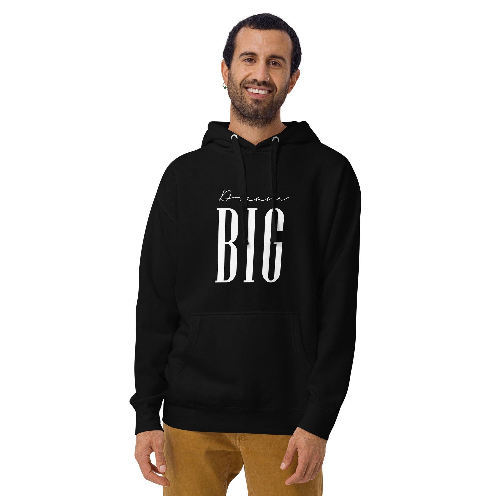 Unisex Hoodie-Dream Big - Premium  from Elementologie - Just $45.50! Shop now at Elementologie