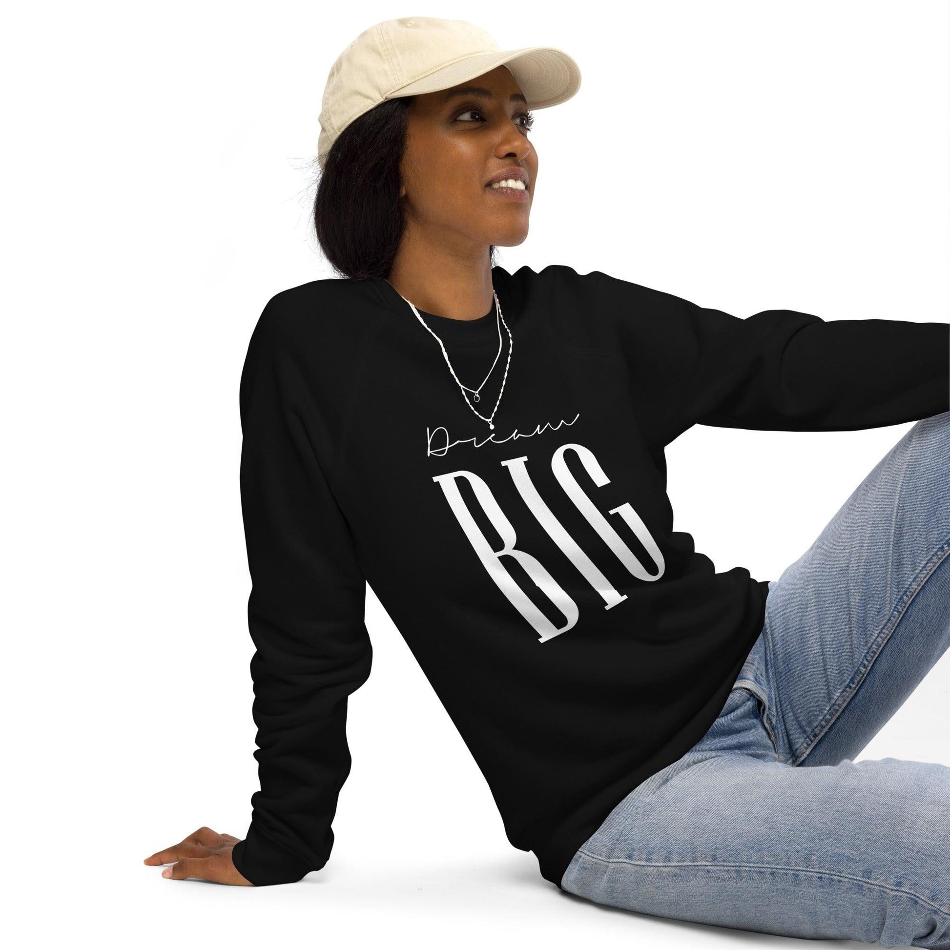 Unisex Organic Raglan Sweatshirt - Premium  from Elementologie - Just $39! Shop now at Elementologie