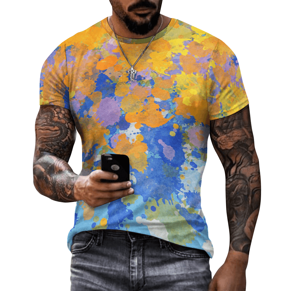 Cotton T Shirt-Sunny Days - Premium  from Elementologie - Just $28.99! Shop now at Elementologie