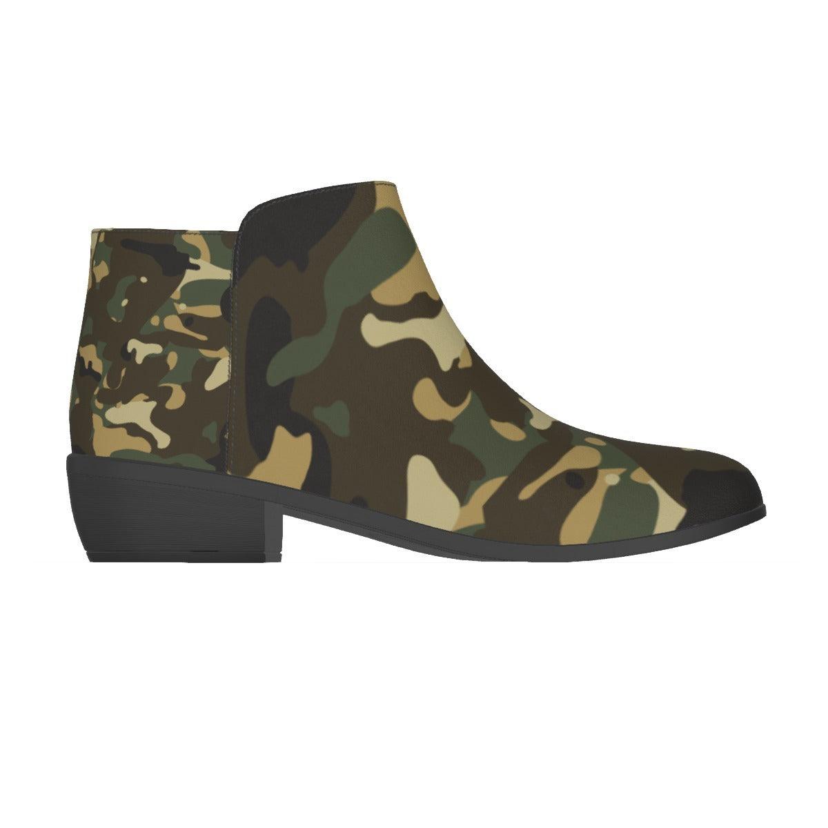 Men's Fashion Suede Boots-Camo - Elementologie