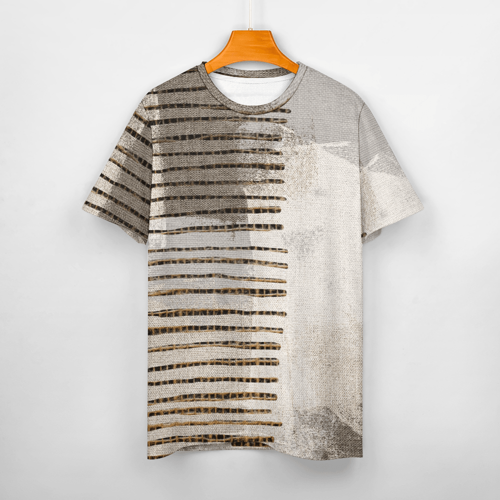 Cotton T Shirt-Canvas & Burlap - Premium  from Elementologie - Just $28.99! Shop now at Elementologie