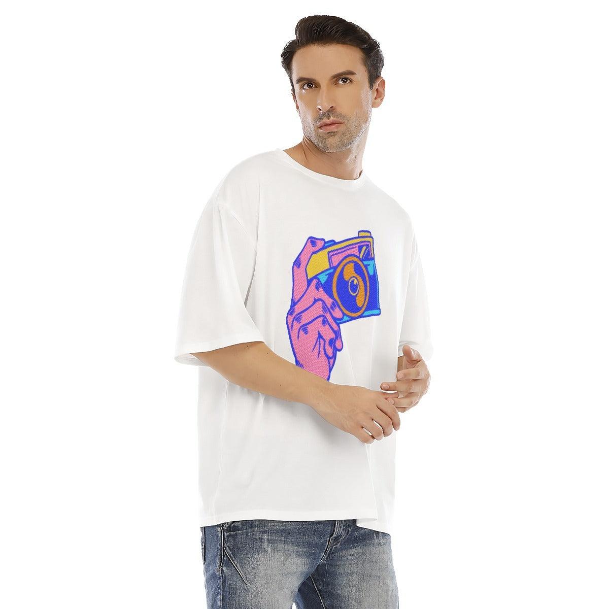 Men's Drop Shoulder T-Shirt-Take a Pic - Premium  from Elementologie - Just $19.99! Shop now at Elementologie