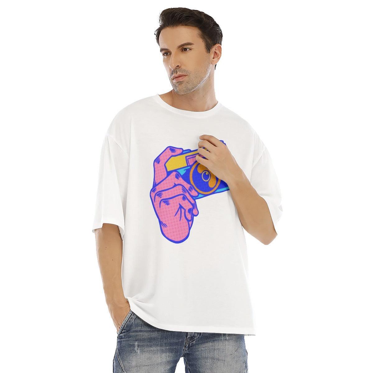 Men's Drop Shoulder T-Shirt-Take a Pic - Premium  from Elementologie - Just $19.99! Shop now at Elementologie