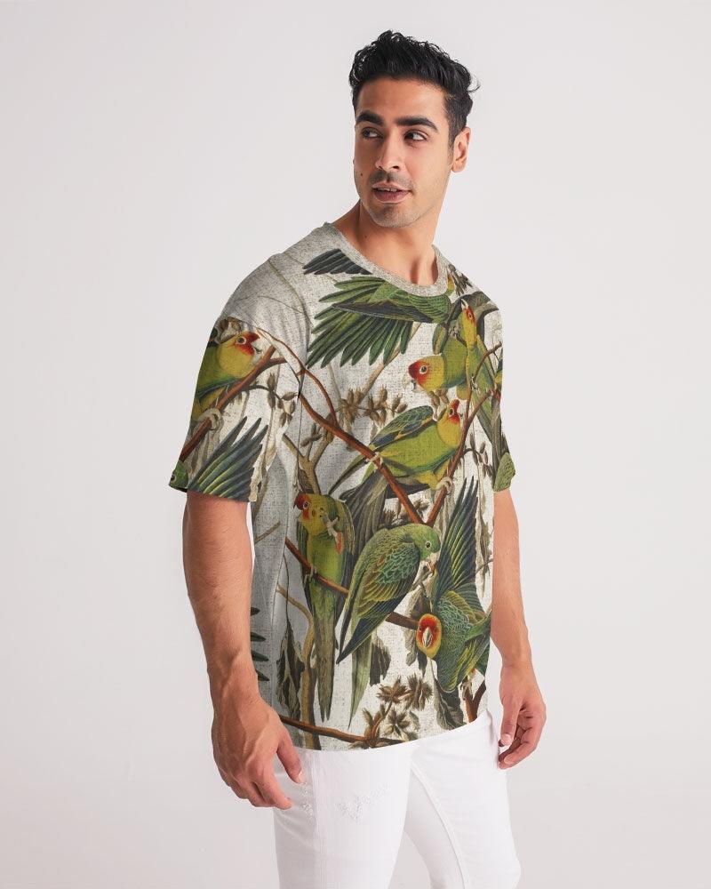 Men's Premium Heavyweight Tee-Yellow Parrots - Premium  from Elementologie - Just $39.99! Shop now at Elementologie