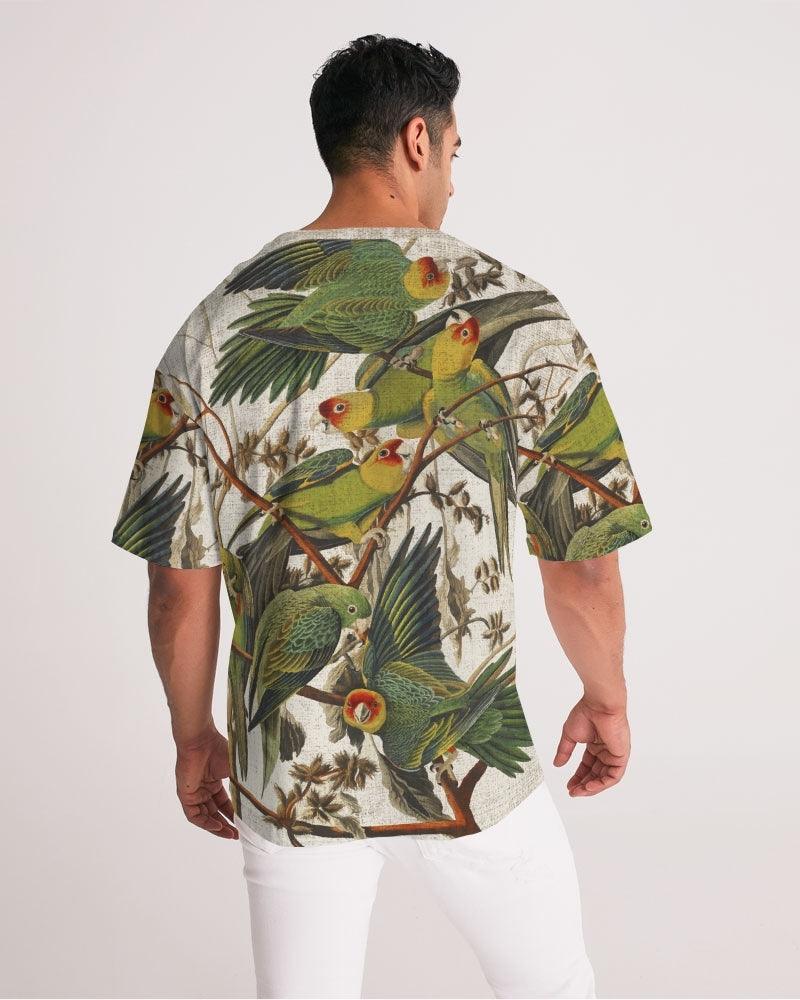 Men's Premium Heavyweight Tee-Yellow Parrots - Premium  from Elementologie - Just $39.99! Shop now at Elementologie