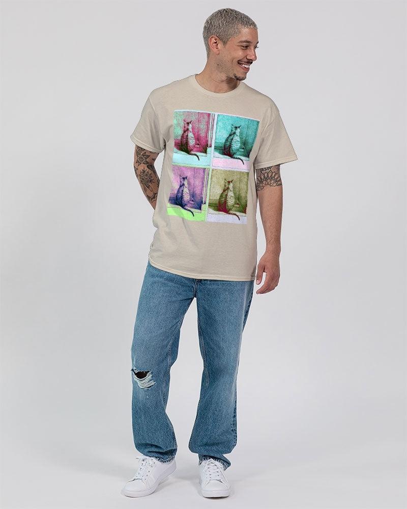 Men's Ultra T-Shirt- Pop Art Cat - Elementologie